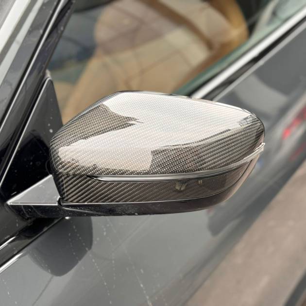 *** BMW 4 SERİSİ M PERFORMANS KARBON AYNA KAPAĞI UYGULAMASI G22