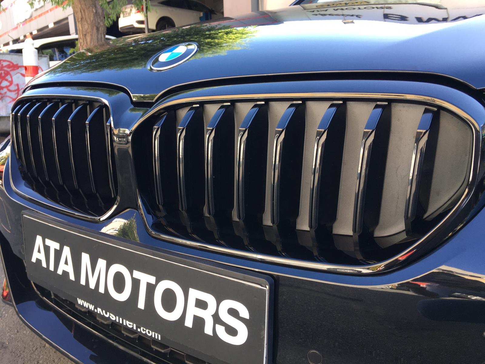 *** BMW 5 SERİSİ G30 LCI KASA SİYAH PİANO BLACK M PERF. BÖBREK SETİ - Görsel 2