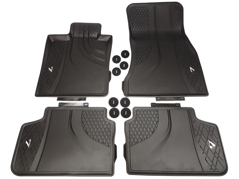 *** BMW G11-G12 KAUÇUK PASPAS SETİ SİYA - Görsel 4