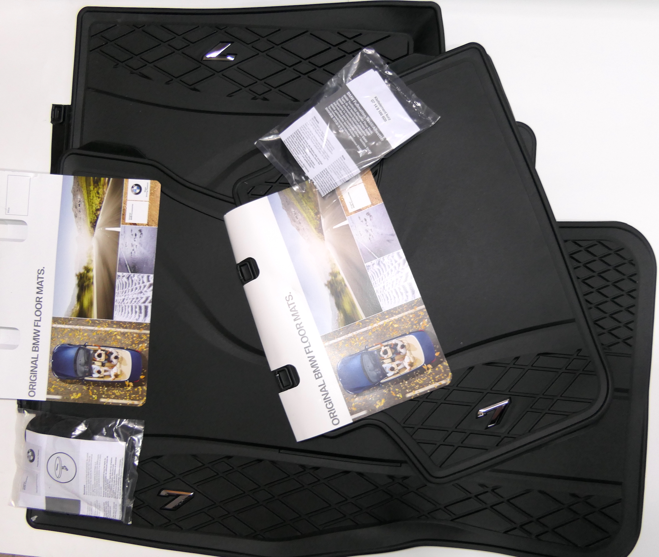 *** BMW G11-G12 KAUÇUK PASPAS SETİ SİYA