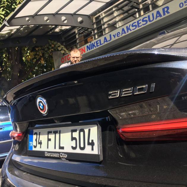 *** BMW G20 LCI KARBON SPOİLLER