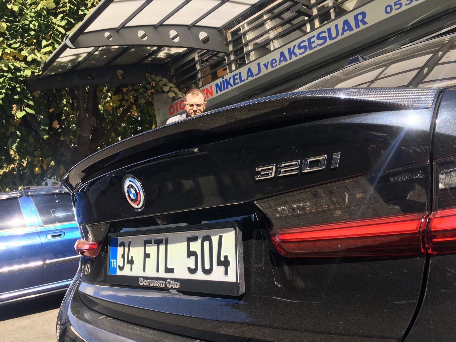 *** BMW G20 LCI KARBON SPOİLLER