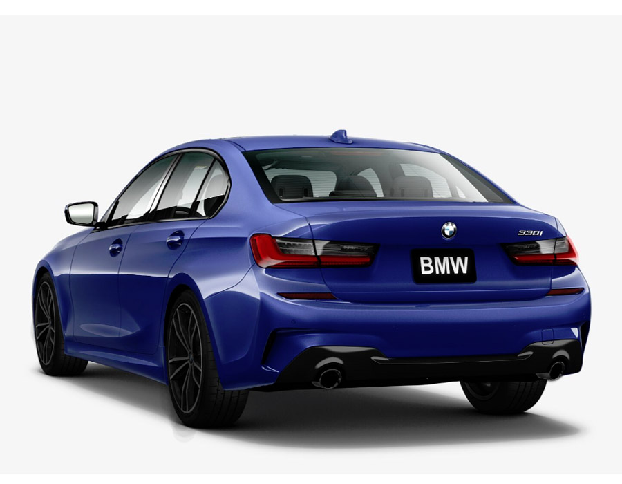 *** BMW G20 SİYAH PİANO BLACK EGZOS UCU - Görsel 6