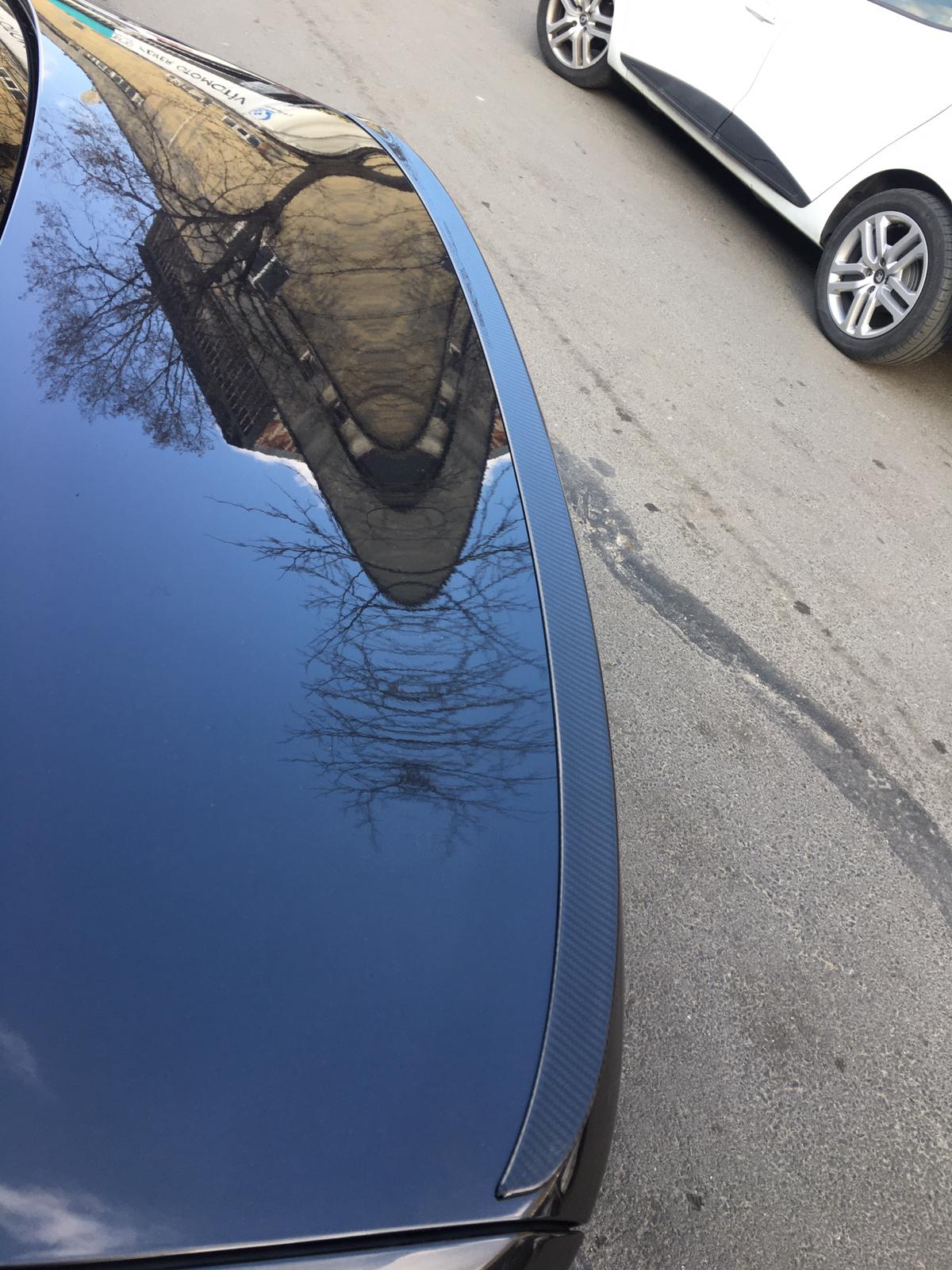 *** BMW G30 KARBON SPOİLLER