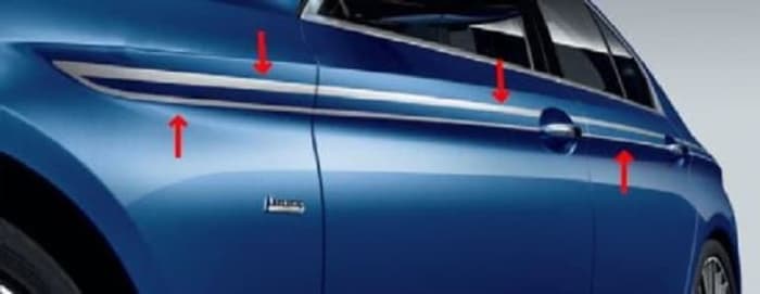 *** BMW G30 ORTASI AÇIK YAN KAPI ŞERİDİ