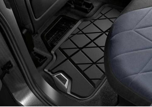 *** BMW İ7 G70 KASA SİYAH KAUÇUK PASPAS SETİ - Görsel 11