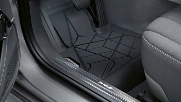 *** BMW İ7 G70 KASA SİYAH KAUÇUK PASPAS SETİ - Görsel 3