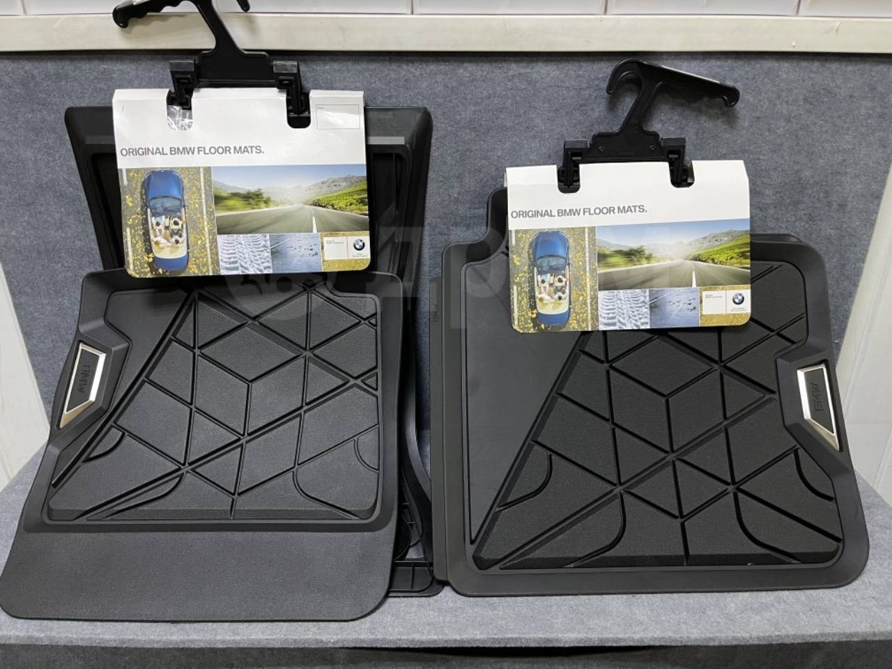 *** BMW İ7 G70 KASA SİYAH KAUÇUK PASPAS SETİ