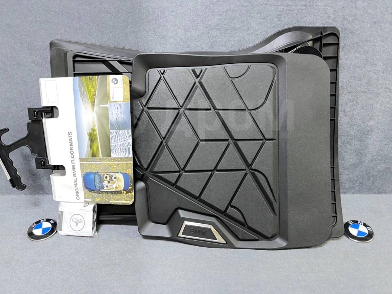 *** BMW İ7 G70 KASA SİYAH KAUÇUK PASPAS SETİ - Görsel 5