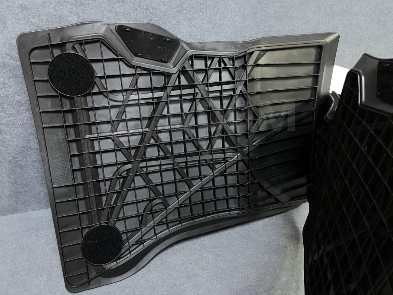 *** BMW İ7 G70 KASA SİYAH KAUÇUK PASPAS SETİ - Görsel 6