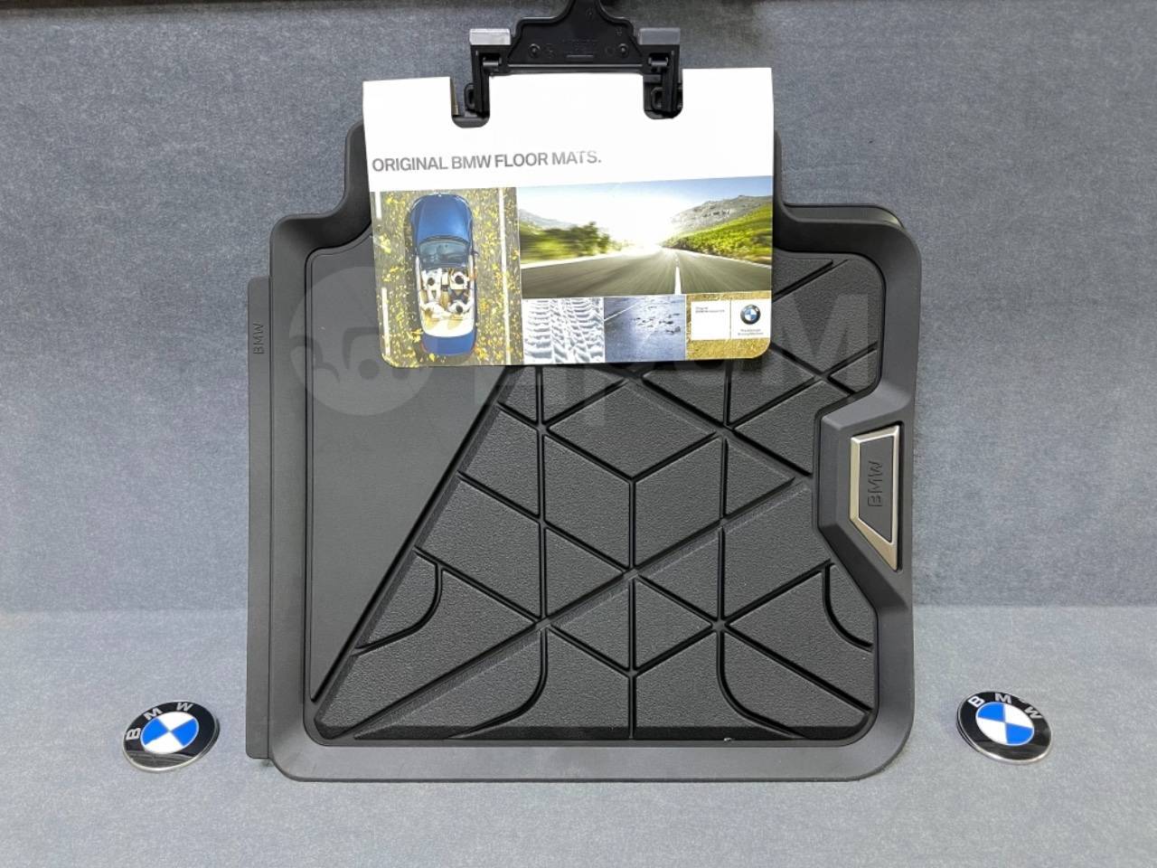 *** BMW İ7 G70 KASA SİYAH KAUÇUK PASPAS SETİ - Görsel 8