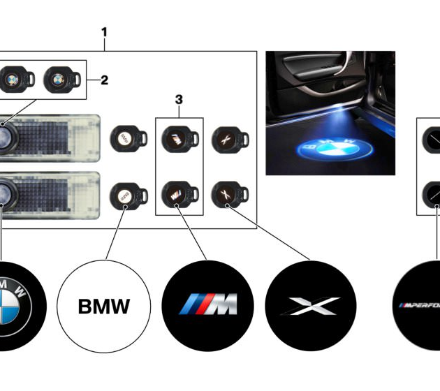 *** BMW KAPI ALTI LED AYDINLATMA