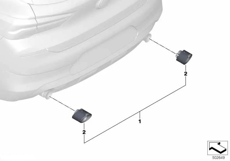 *** BMW KARBON EGZOS UCU G20-G22-G23-G26 - Görsel 8