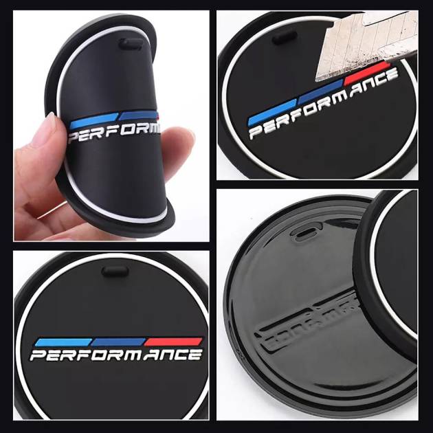 *** BMW M PERFORMANS KAUÇUK BARDAK ALTLIĞI