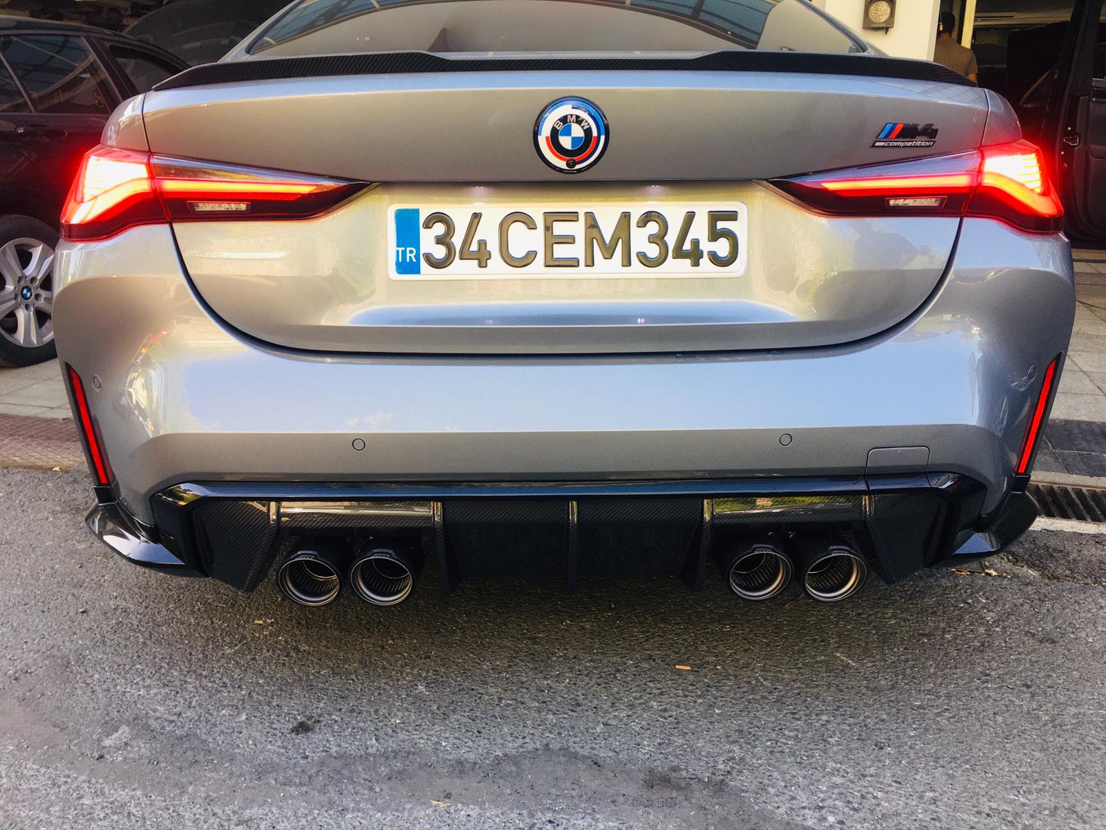 *** BMW M4-G82 M PERFORMANS KARBON EGZOS UCU - Görsel 16
