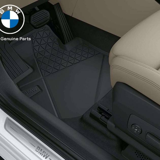 *** BMW U11-U06 KAUÇUK SİYAH PASPAS