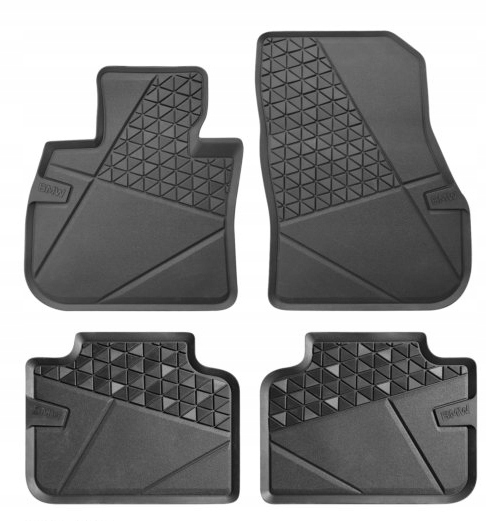 *** BMW U11-U06 KAUÇUK SİYAH PASPAS - Görsel 3