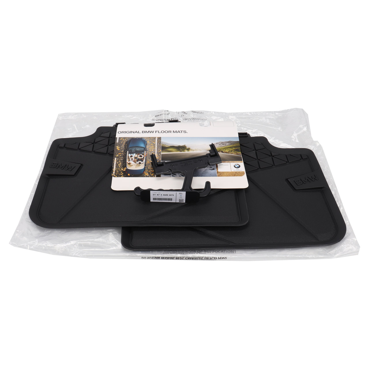 *** BMW U11-U06 KAUÇUK SİYAH PASPAS - Görsel 4