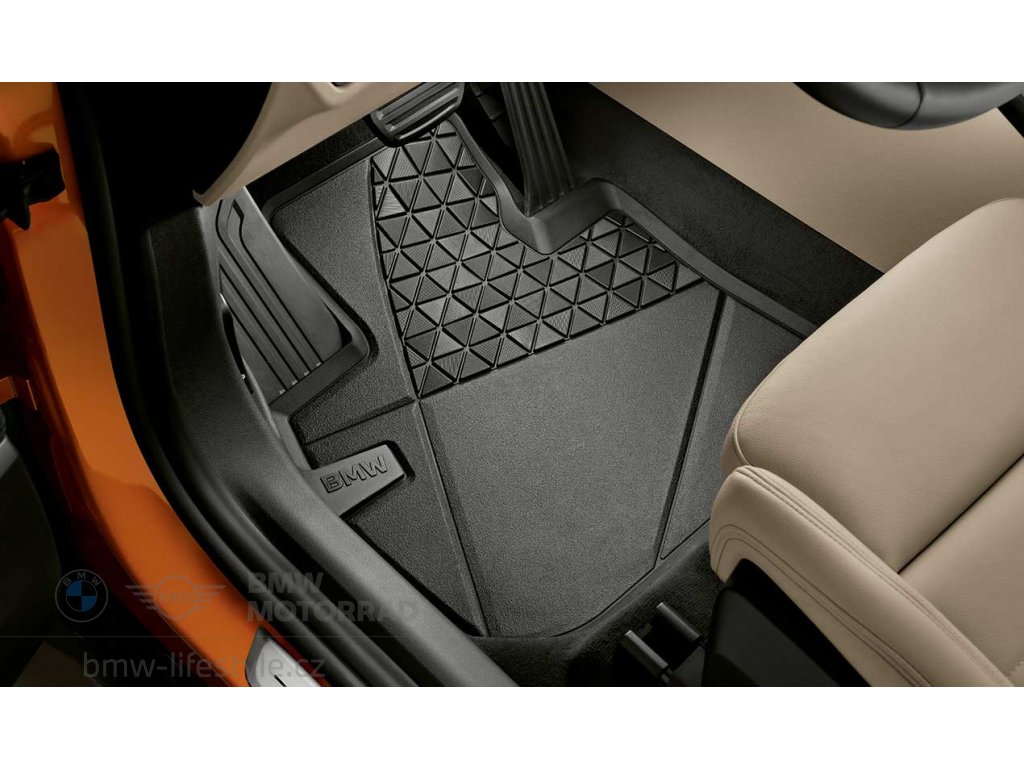 *** BMW U11-U06 KAUÇUK SİYAH PASPAS - Görsel 7