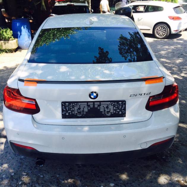 *** F22 KARBON SPOİLER