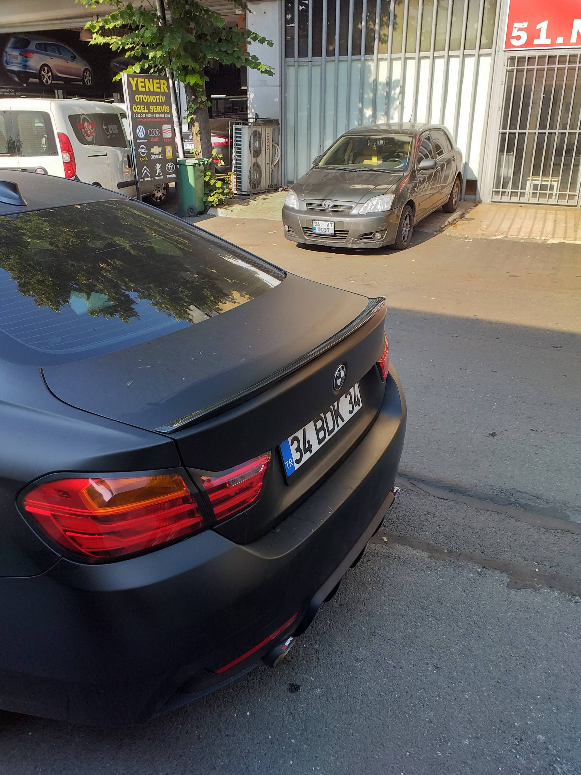 *** F32 KARBON SPOİLLER - Görsel 3