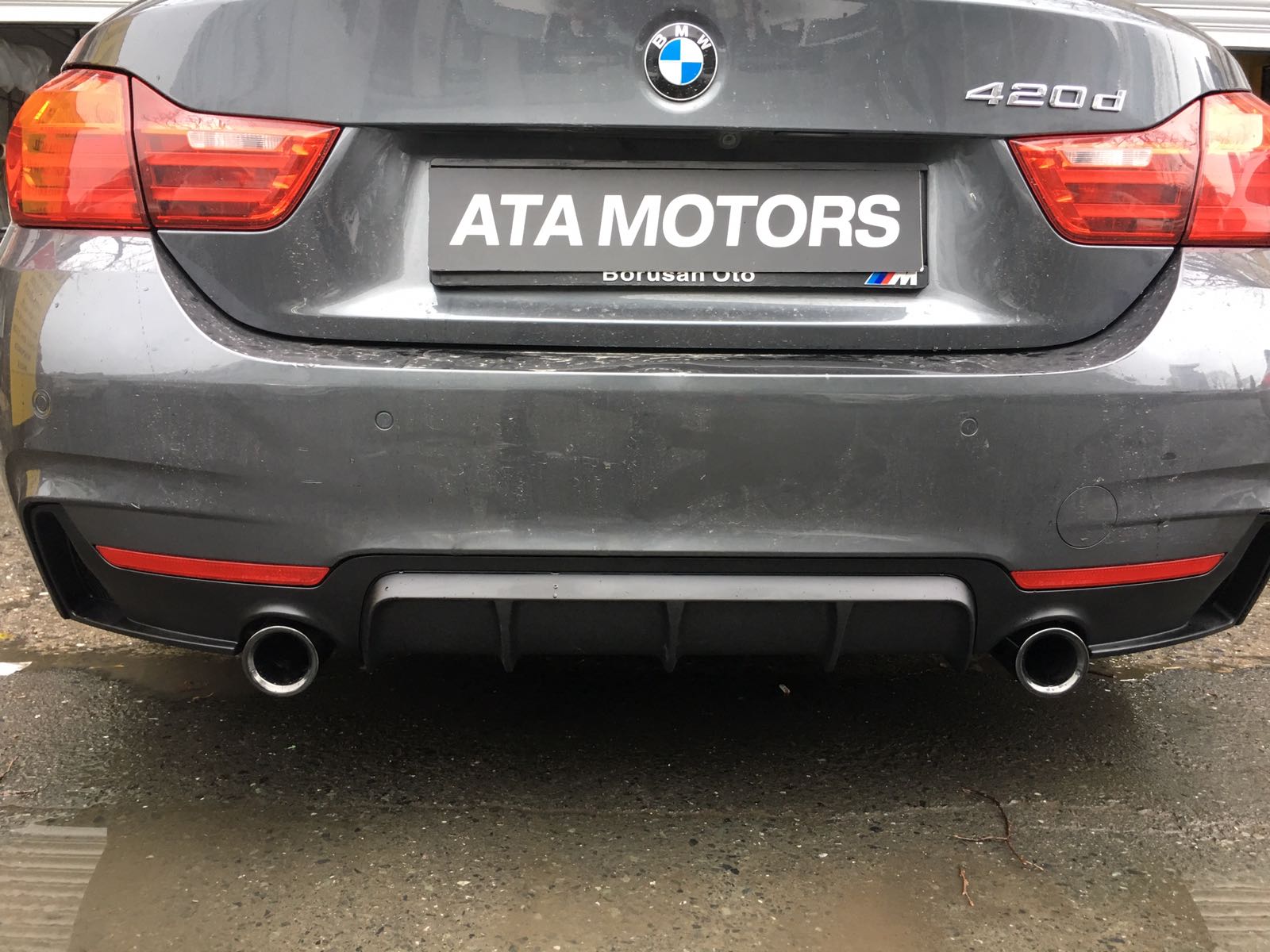 *** BMW F32-33-36 M PERF. 4.35 DİFÜZÖR - Görsel 11