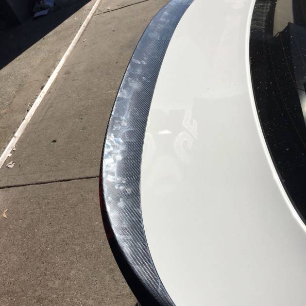 *** F36 KARBON SPOİLLER