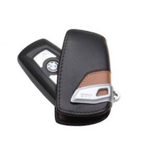 *** BMW DERİ ANAHTARLIK F SERİSİ ORJİNAL KAHVERENGİ