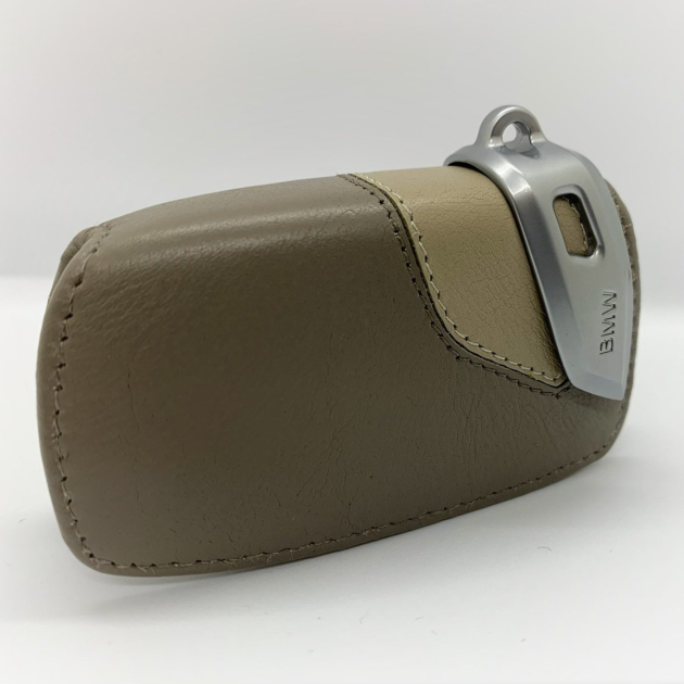 *** BMW DERİ ANAHTARLIK F SERİSİ ORJİNAL BEJ