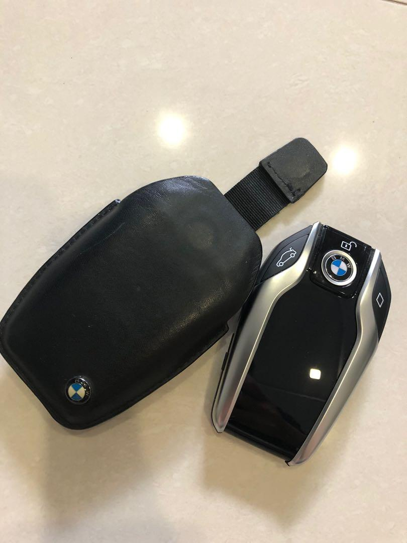 *** BMW EKRANLI DERİ ANAHTARLIK KILIFI - AKILLI ANAHTAR KILIFI
