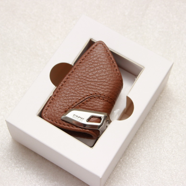 *** ANAHTARLIK BMW YENİ X-G SERİSİ DERİ KAHVERENGİ ORJİNAL