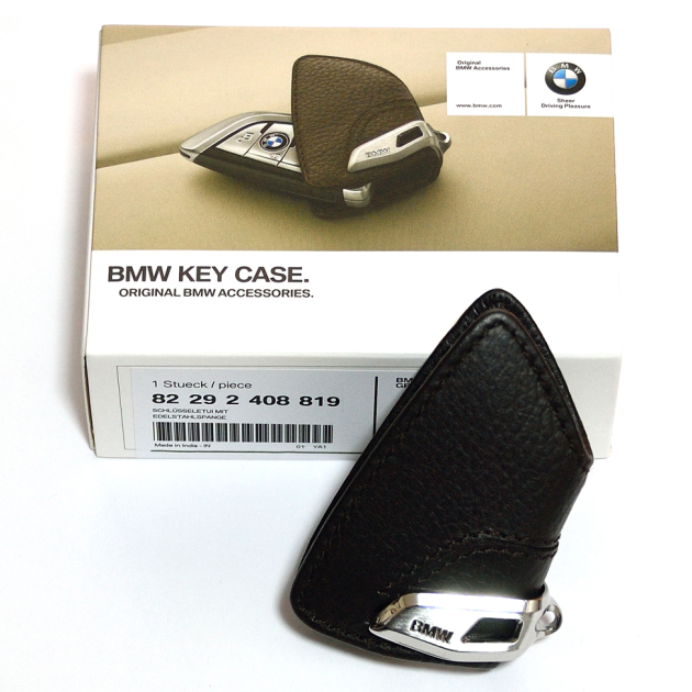 *** ANAHTARLIK BMW YENİ X-G SERİSİ DERİ MOKKA ORJİNAL